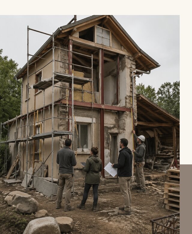 Реконструкция загородного дома под ключ в Сибае от бюро