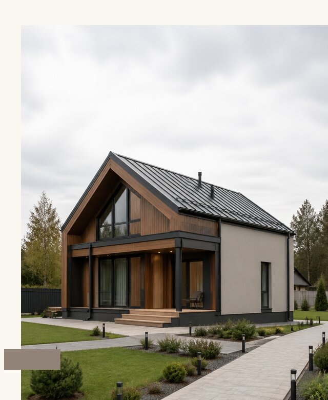 Проект дома 10 на 7 в Сибае от 35966 р. Цена | А3дПро-Сба